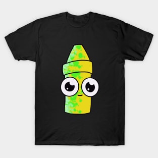 Crayon Buddy Yellow & Green T-Shirt